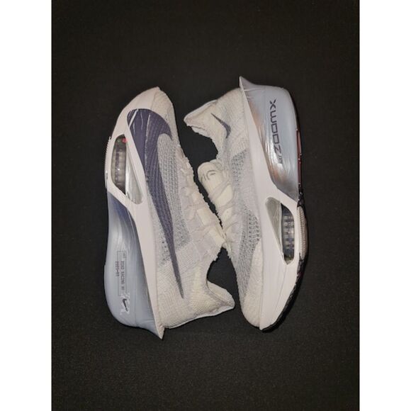 Nike Air Zoom Alphafly Next%3. SIZE 8.5 White Pure Platinum (Women’s) FD8315-102 - Picture 7 of 8